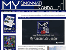 Tablet Screenshot of mycincinnaticondo.com